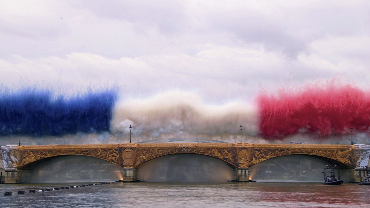 Ceremonia de apertura de los Juegos Olímpicos París 2024. Foto X.