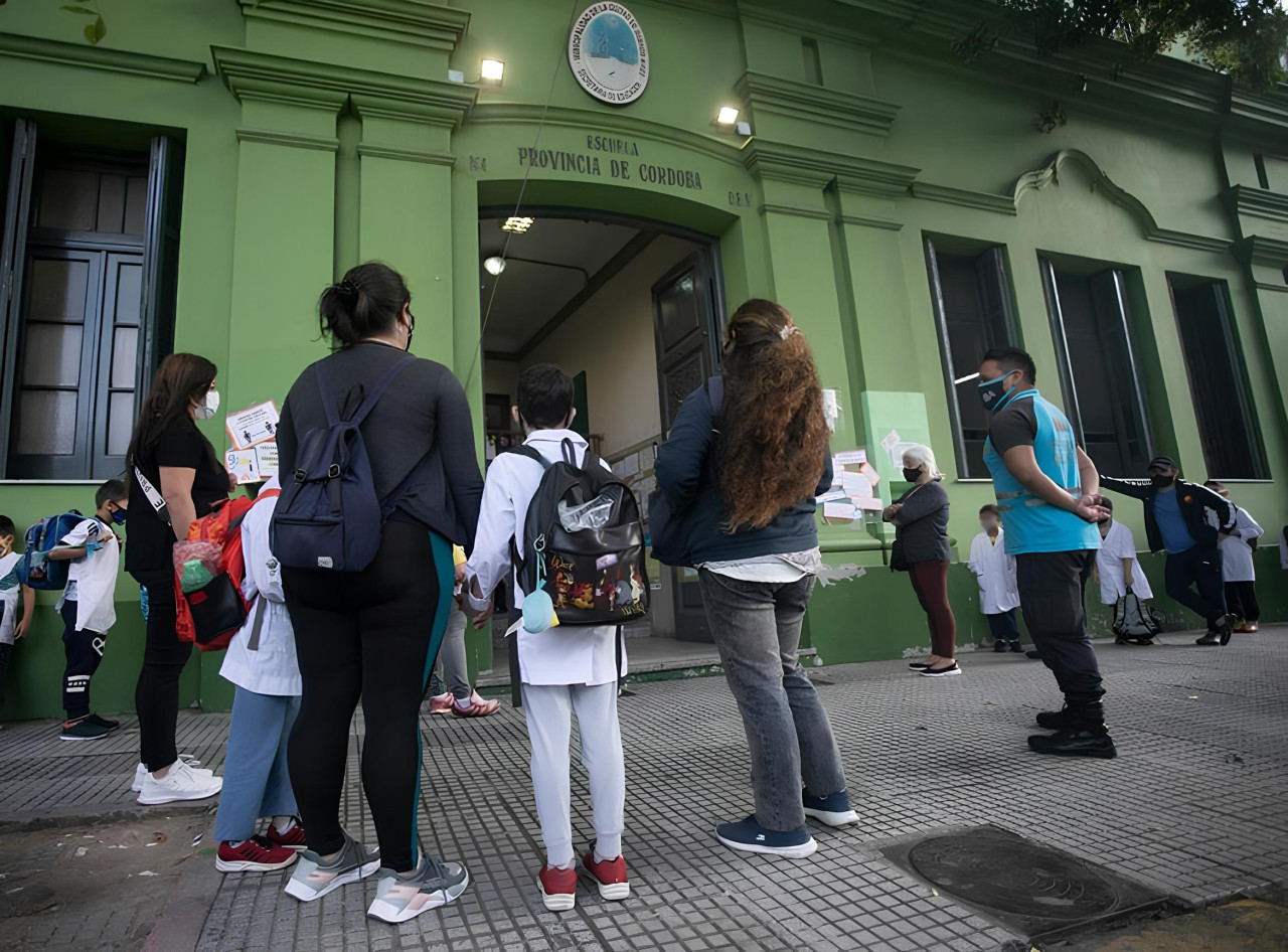 Vuelta a las clases tras las vacaciones de invierno. Foto: NA.