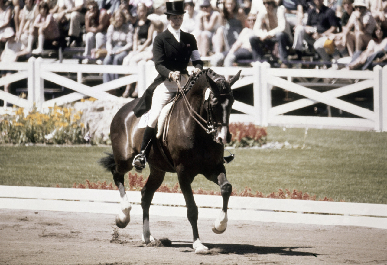 Princesa Ana en los Juegos Olímpicos de Montreal 1976. Foto: Royal.uk