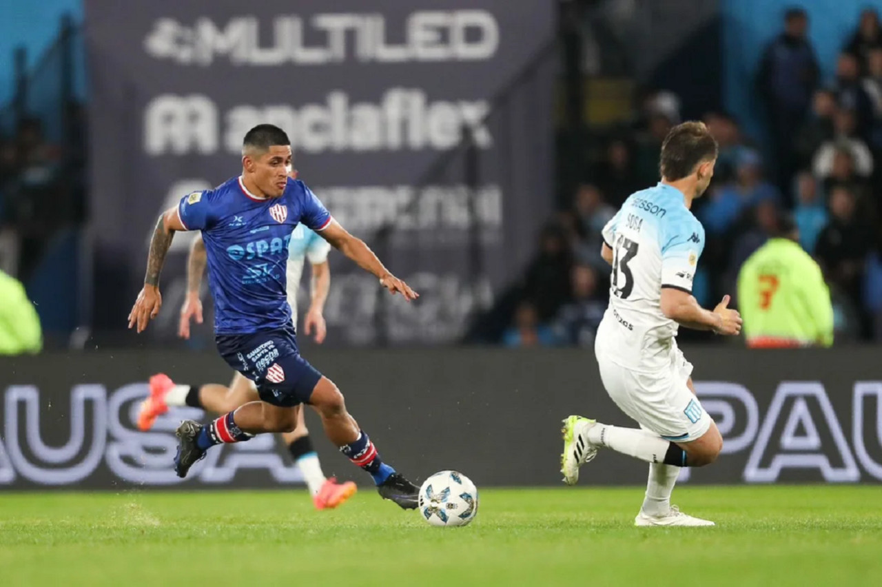 Racing vs Unión. Foto: NA