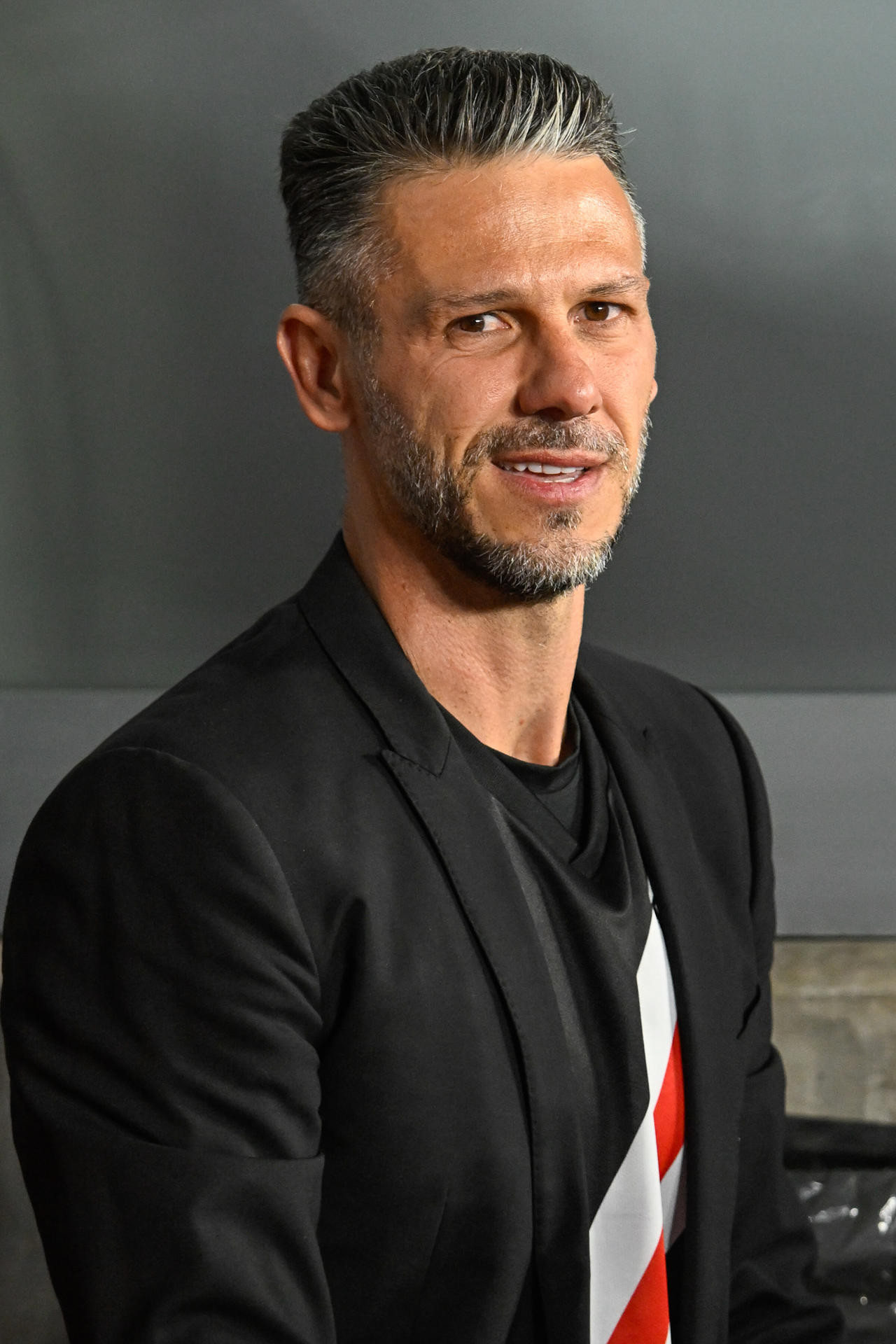 Martín Demichelis, en su último partido al frente de River. Foto: EFE.