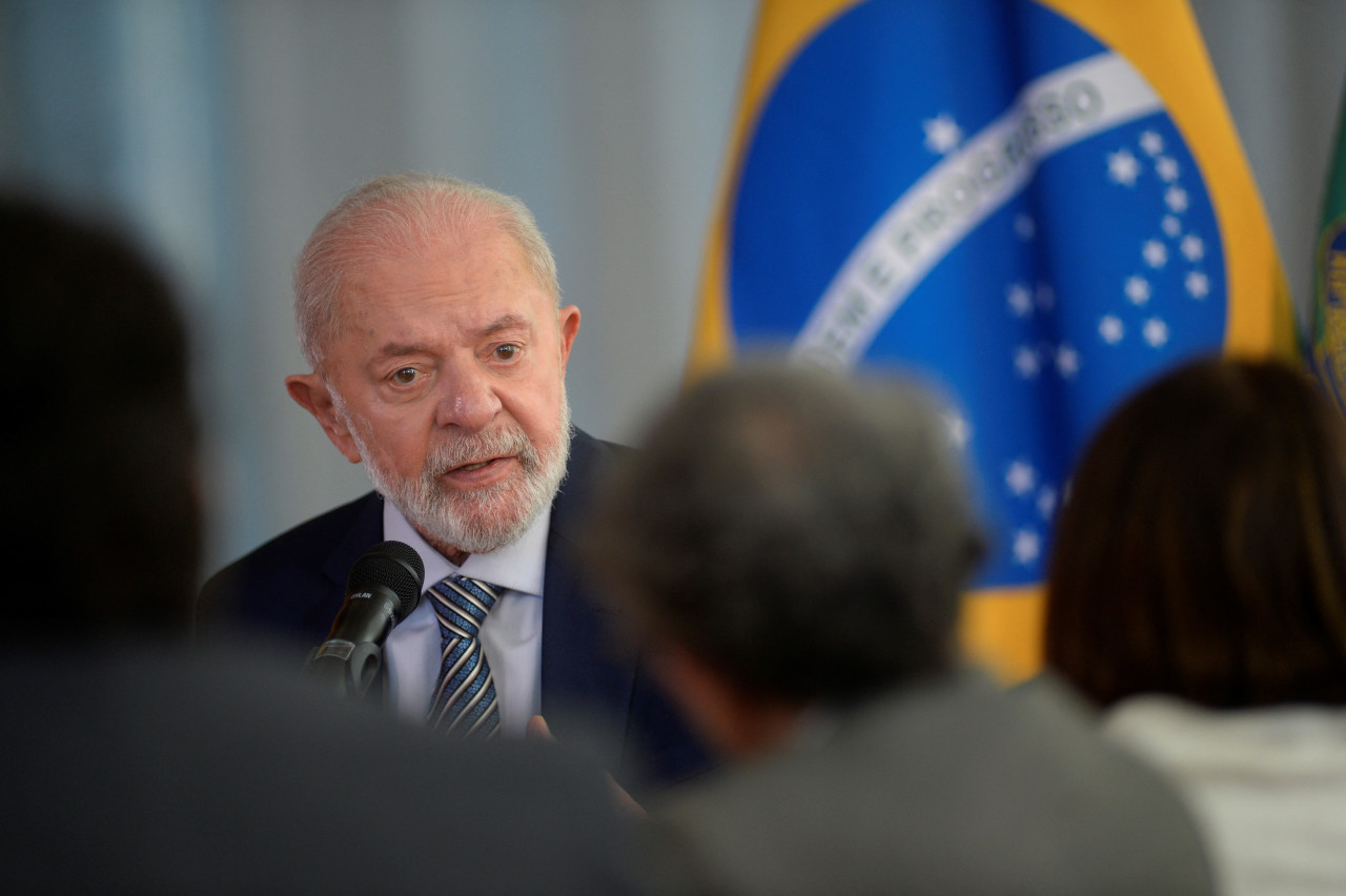 El presidente brasileño Luiz Inacio Lula da Silva . Foto: Reuters.