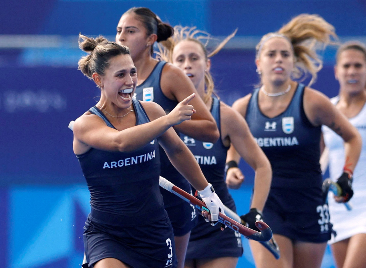 Las Leonas en los Juegos Olímpicos de París 2024. Foto: Reuters.