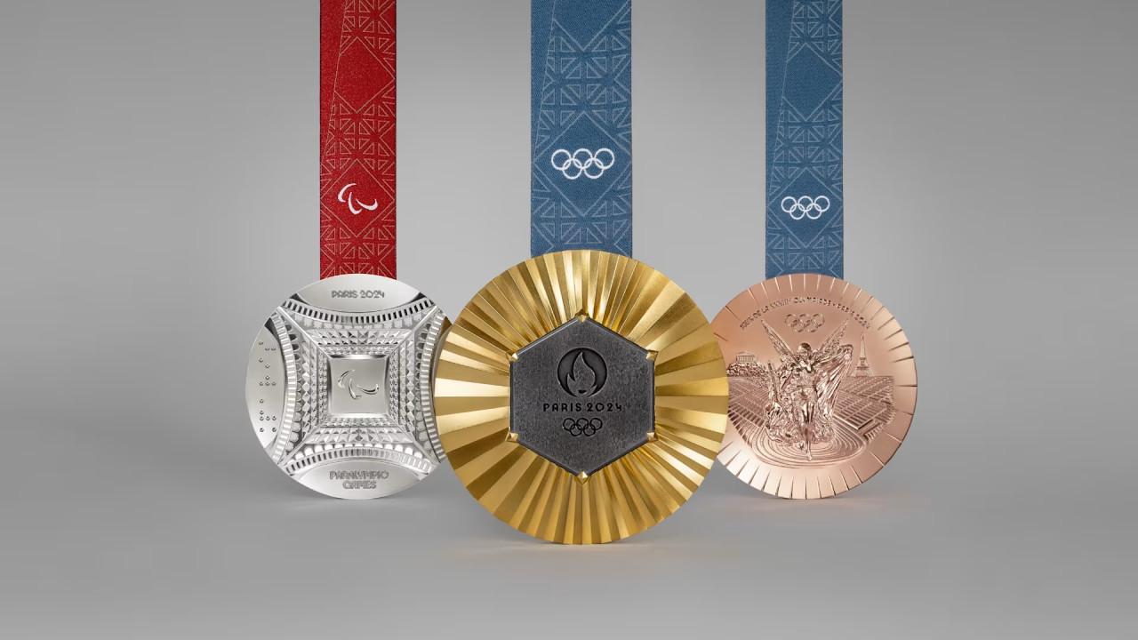 Medallas de los Juegos Olímpicos París 2024. Foto: página oficial.