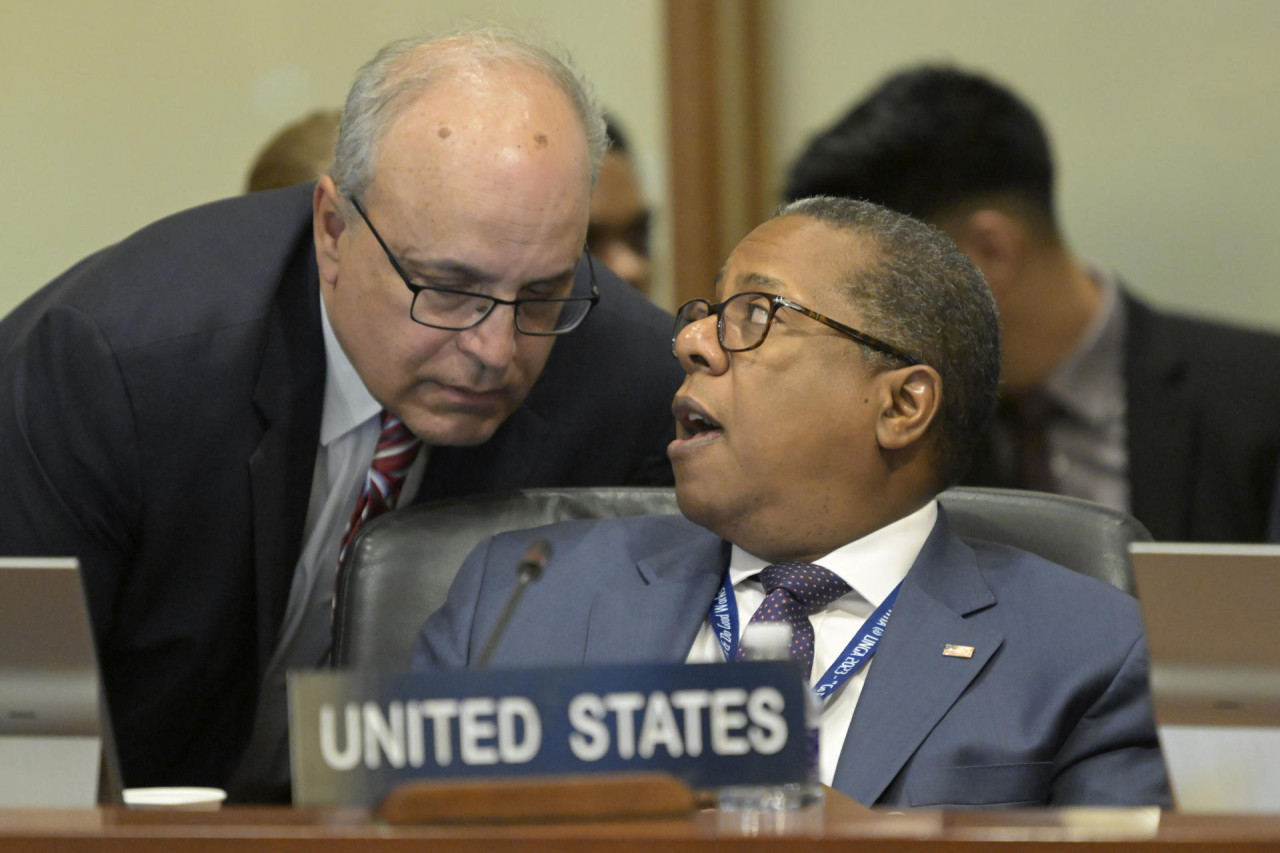 Brian Nichols, encargado del Departamento de Estado de EEUU para Latinoamérica. Foto: EFE.