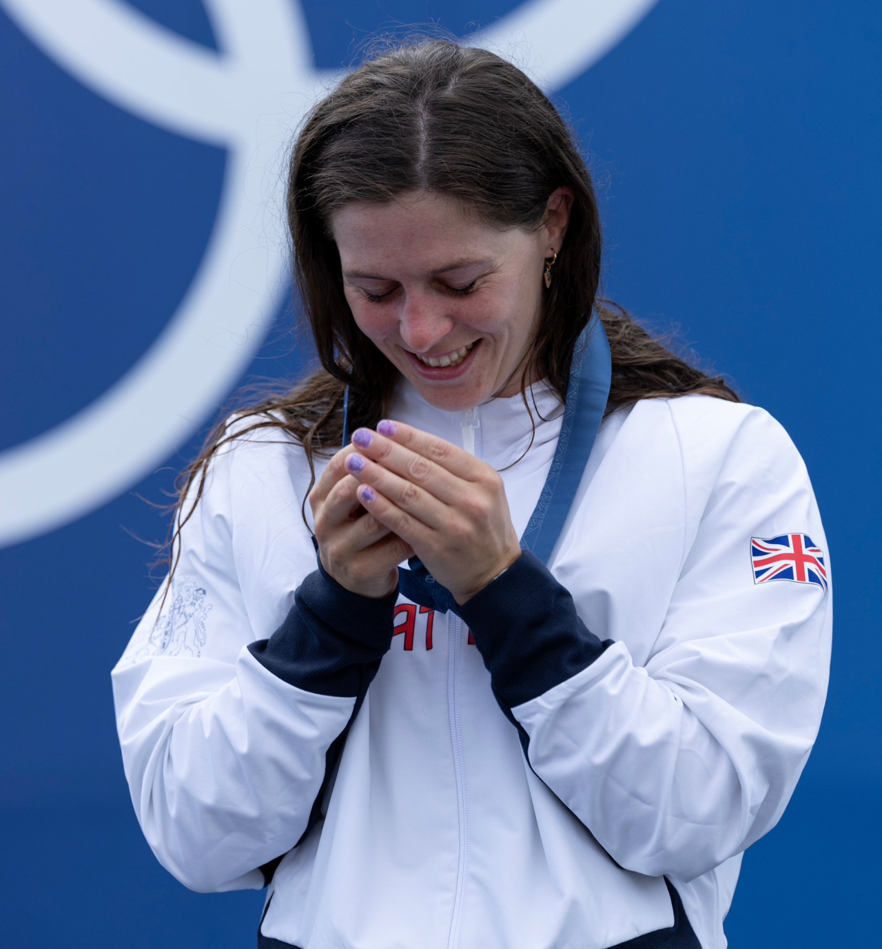 La atleta Kimberley Wood consiguió una medalla de bronce. Foto: X