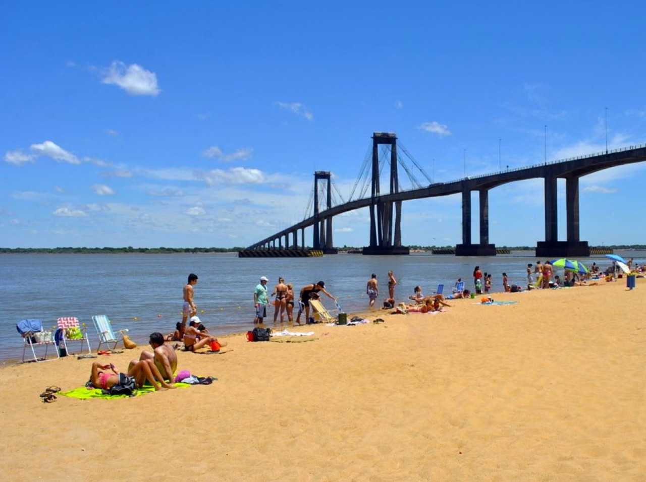 Playas de Corrientes. Fuente: X