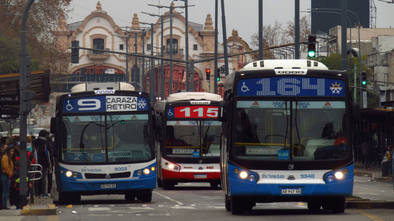 Colectivos. Foto: X