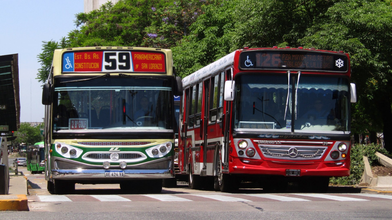 Colectivos. Foto: X