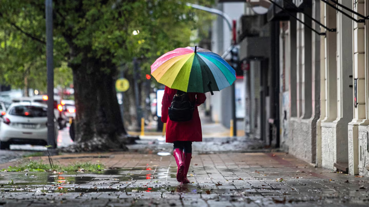 Lluvias en Buenos Aires. Foto: EFE