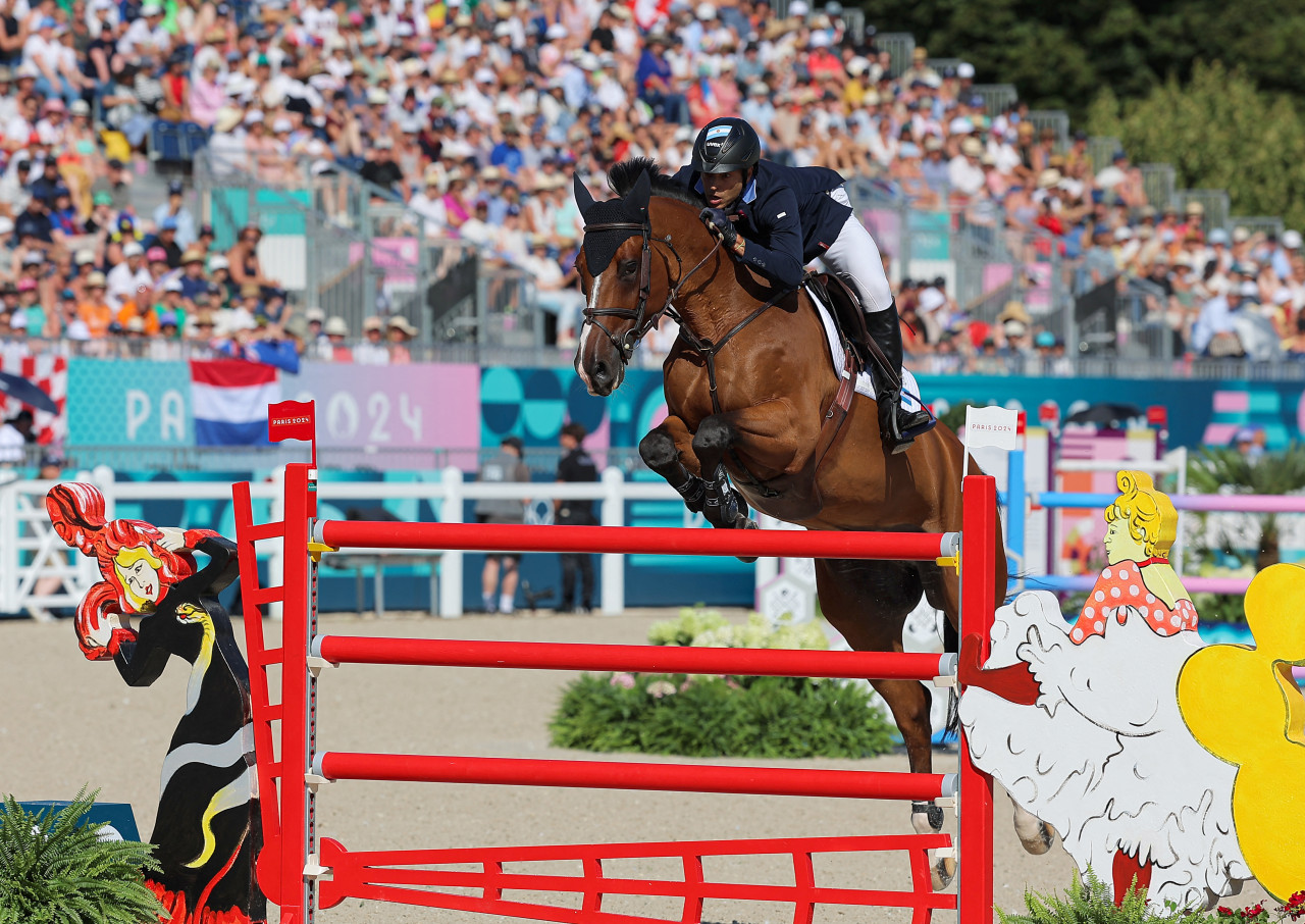 José María Larocca en los Juegos Olímpicos 2024. Foto: Reuters.