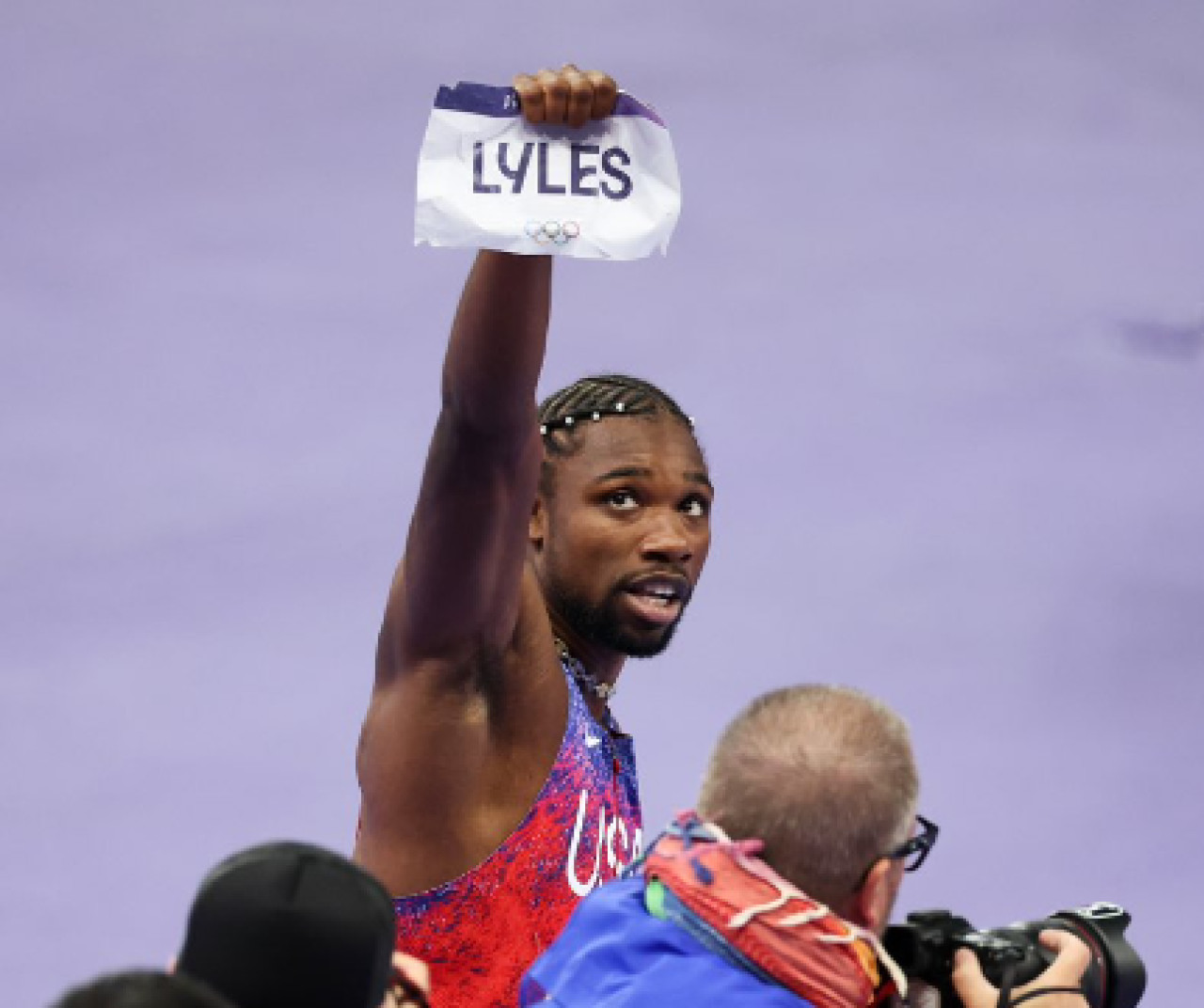 Noah Lyles, campeón olímpico en París 2024. Foto: X @LylesNoah