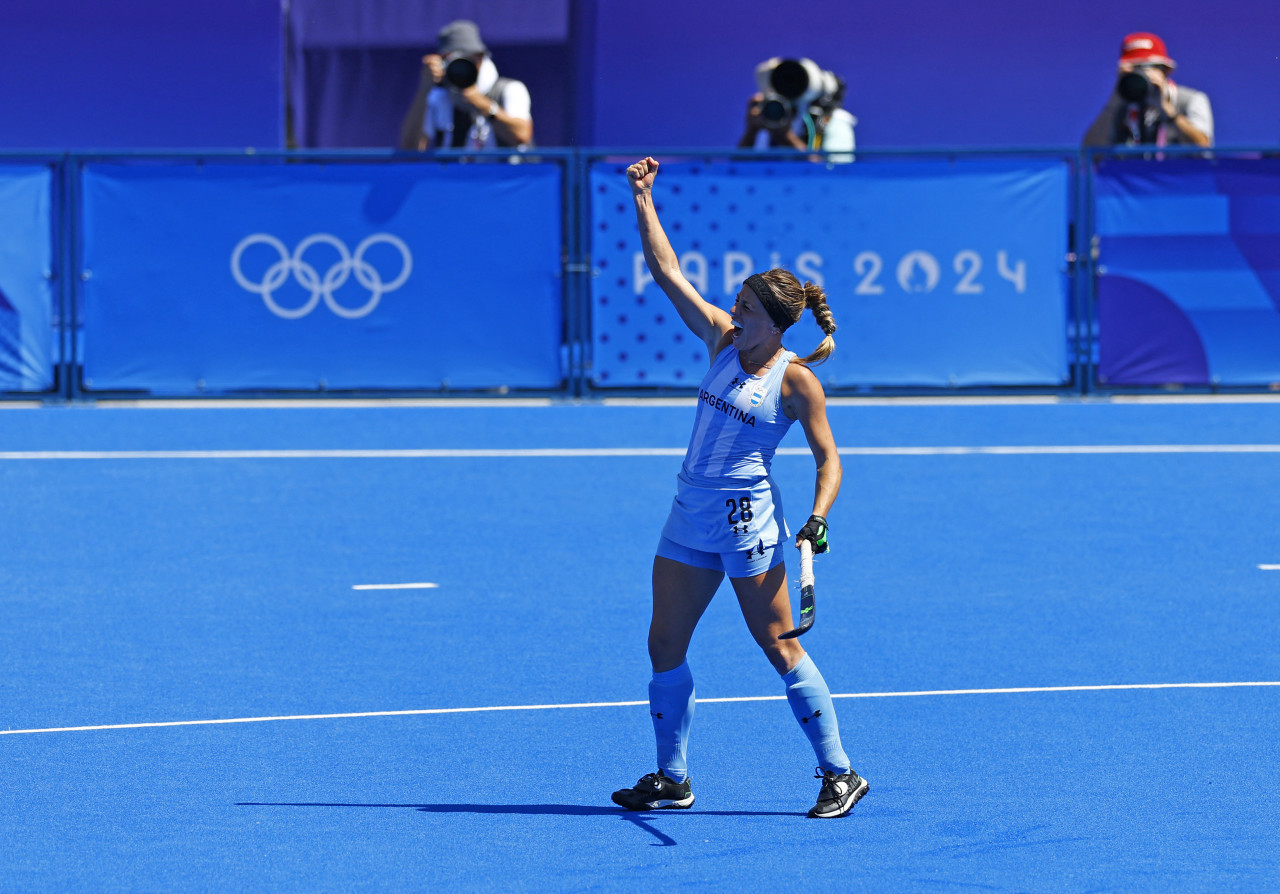 Julieta Jankunas, la esperanza de Las Leonas. Foto: Reuters.