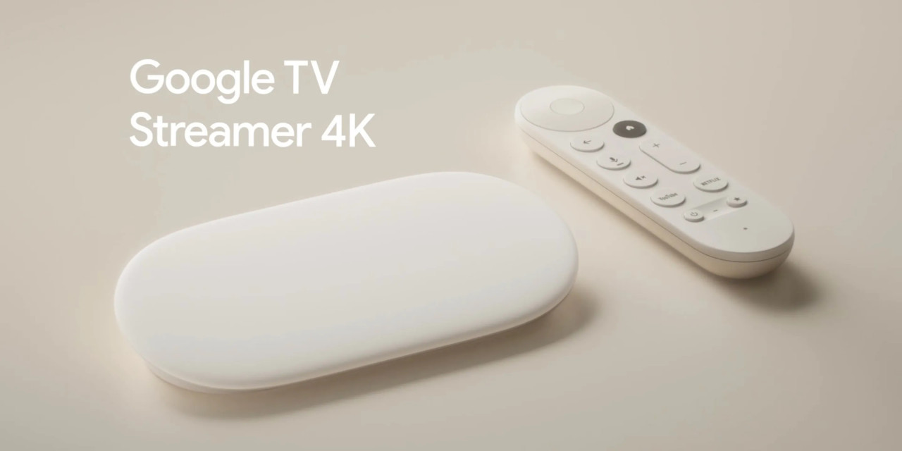 Google TV Streamer. Fuente: Google.