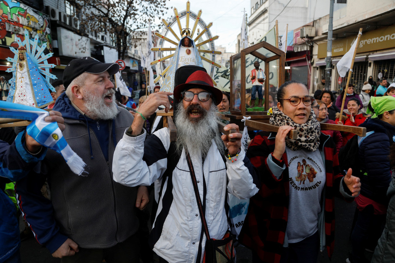 Día de San Cayetano. Foto: Reuters.