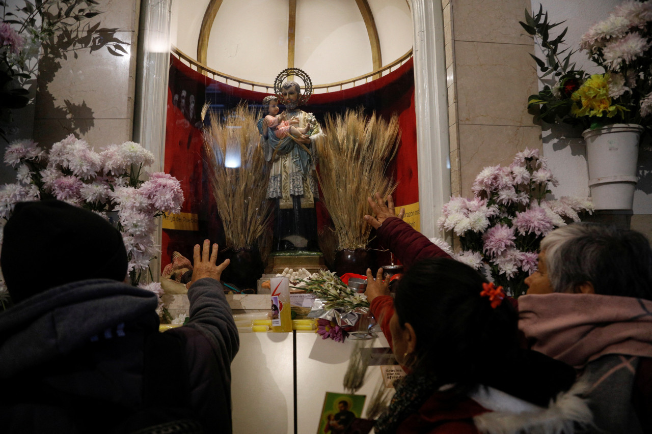 Día de San Cayetano. Foto: Reuters.