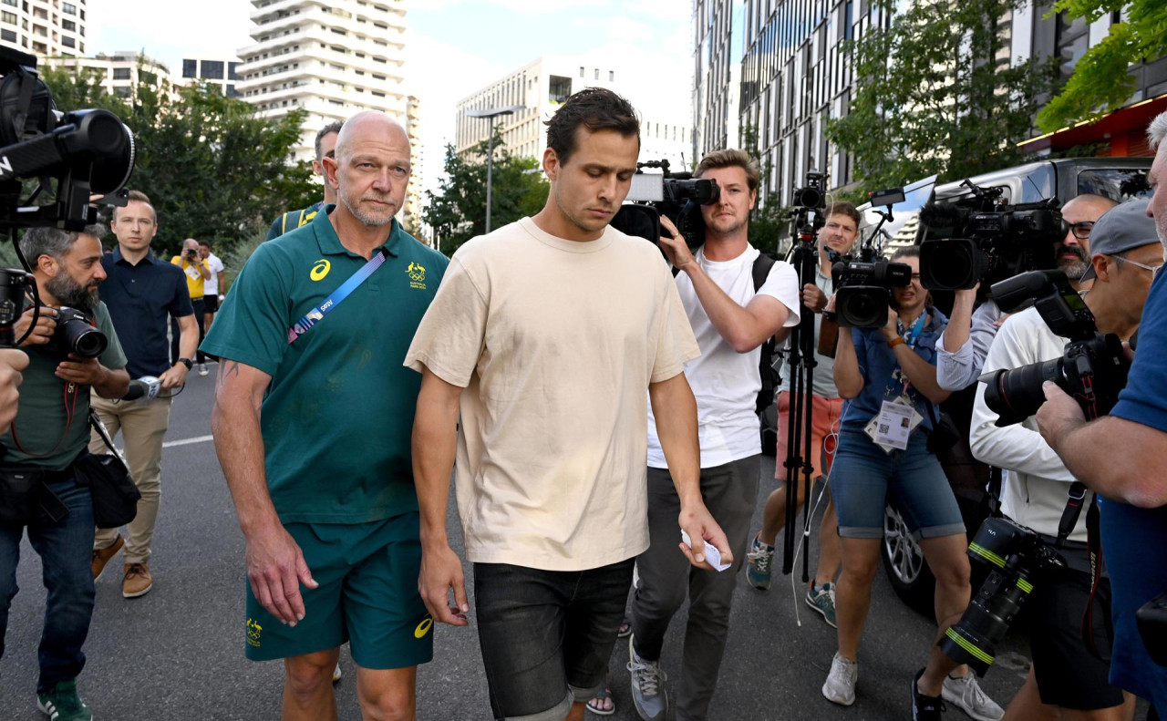 Tom Craig, el jugador de la selección de hockey de Australia detenido. Foto: EFE.