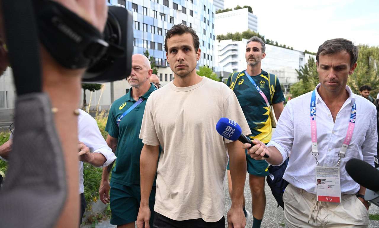 Tom Craig, el jugador de la selección de hockey de Australia detenido. Foto: EFE.