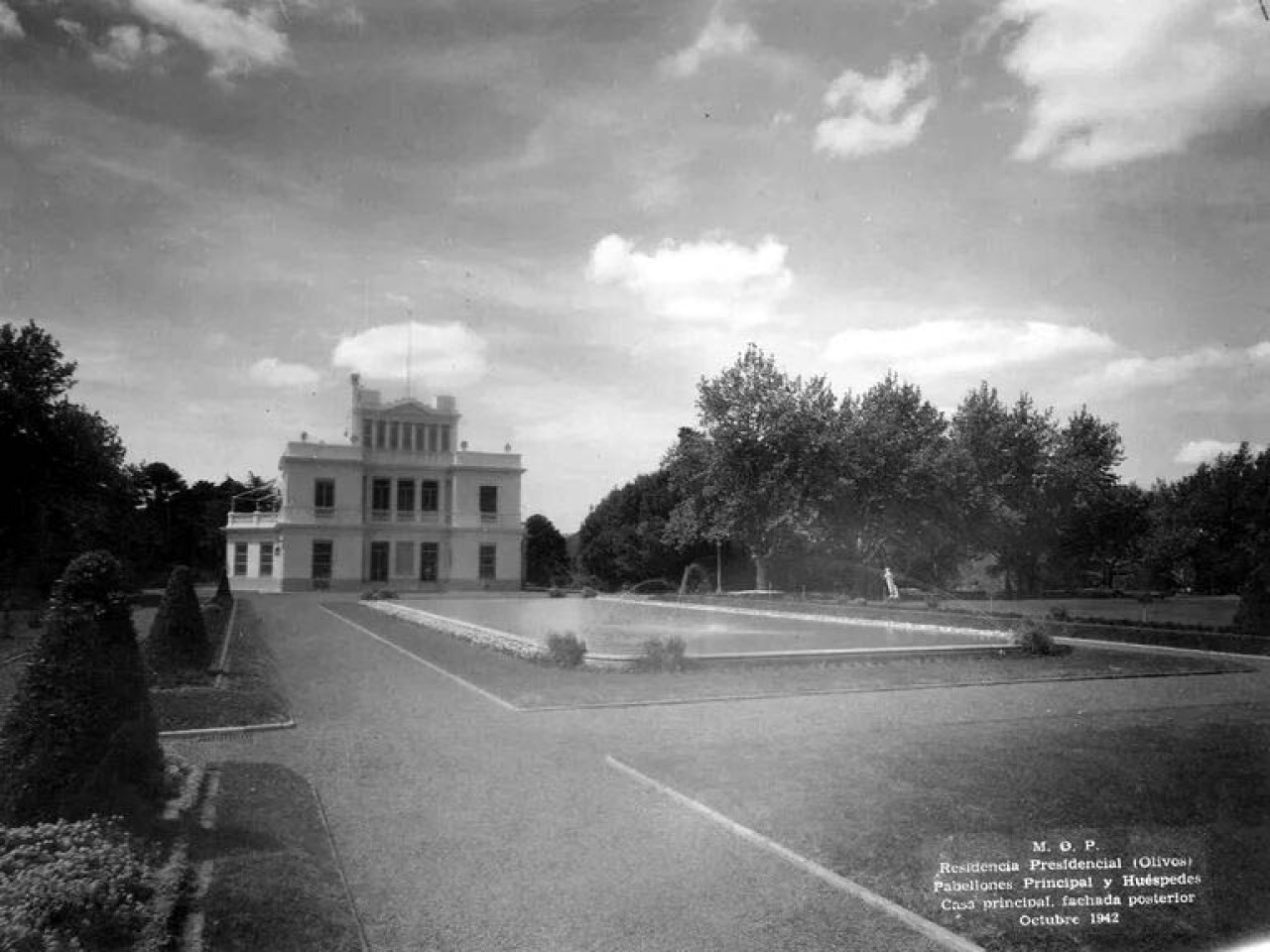 La Quinta de Olivos en 1942