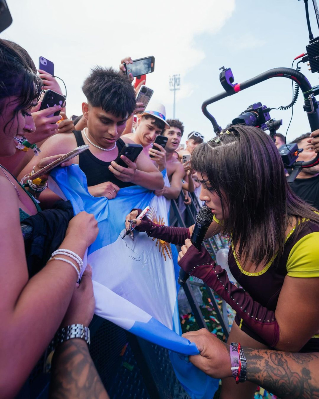 María Becerra reapareció en redes sociales. Foto Instagram.