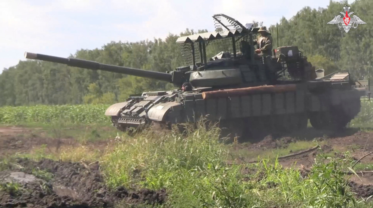 Ejército ruso en Kursk. Foto: Reuters.