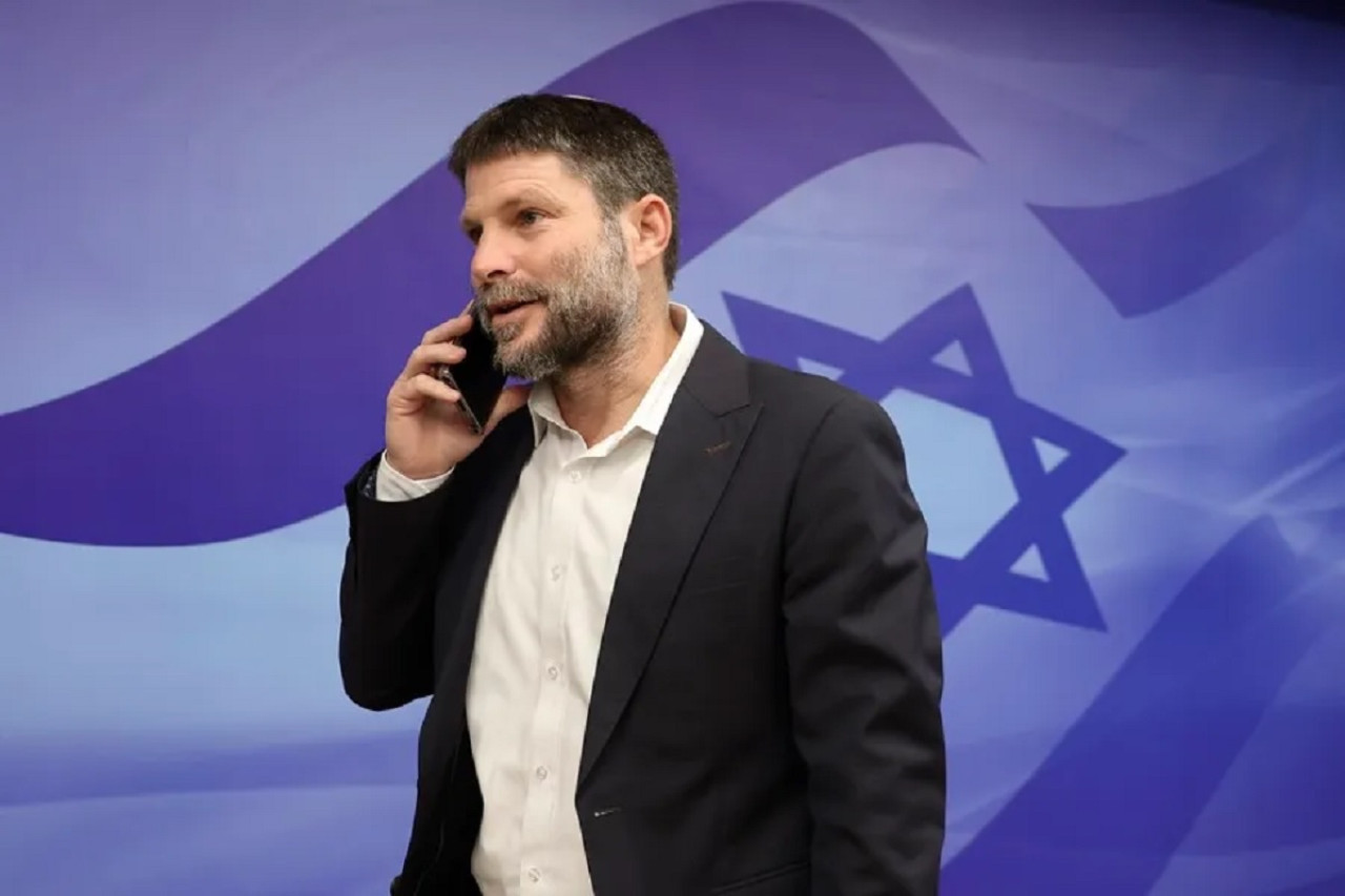 Bezalel Smotrich, ministro de Finanzas de Israel. Foto: Reuters