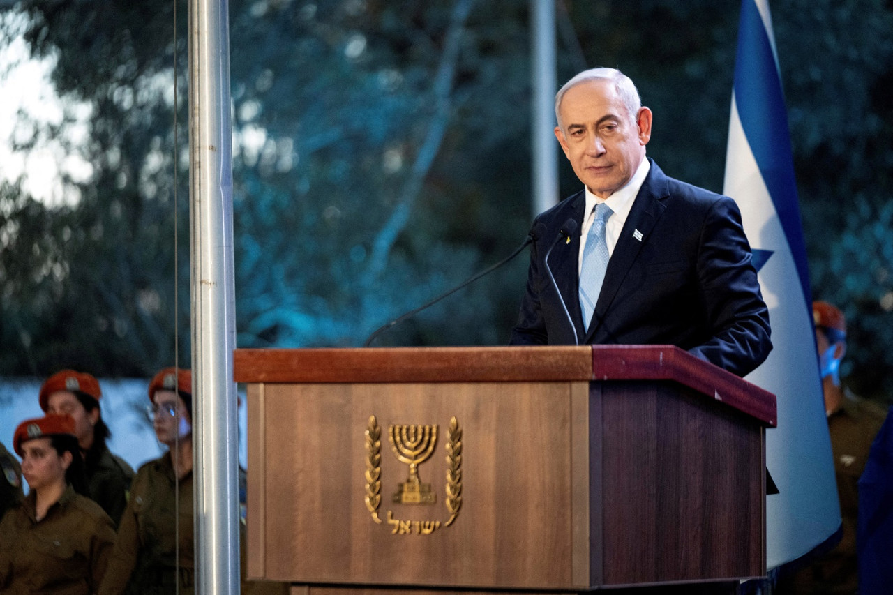 Benjamín Netanyahu, primer ministro de Israel. Foto: Reuters