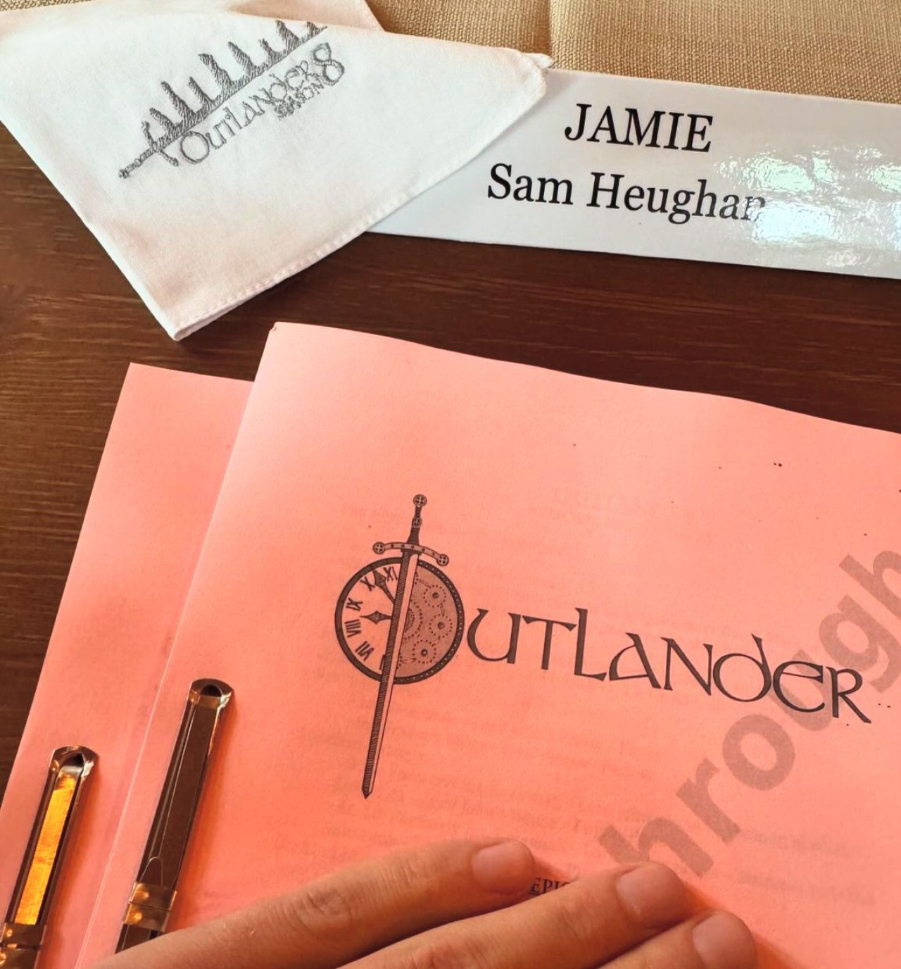 Outlander, serie. Foto: Instagram