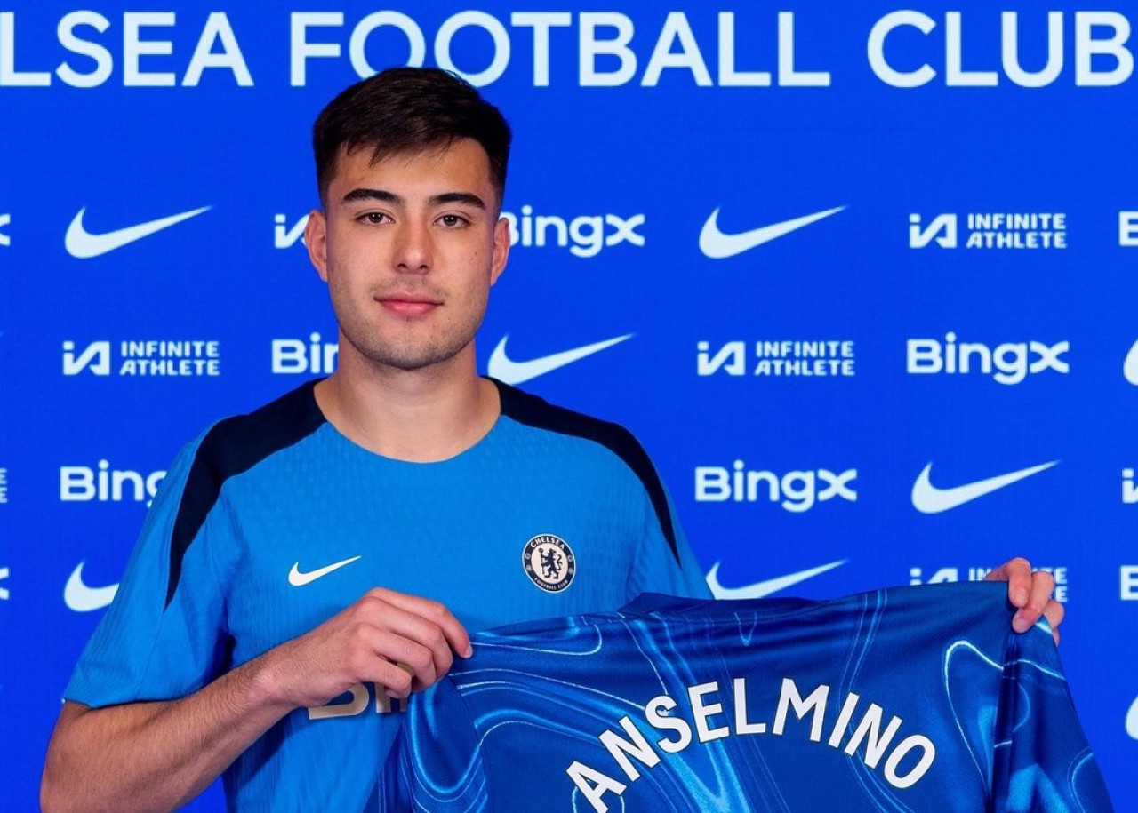 Aaron Anselmino; Chelsea. Foto: Instagram @aaron.anselmino.