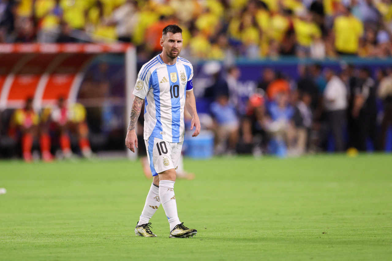 Lionel Messi, Selección Argentina. Foto: Reuters.