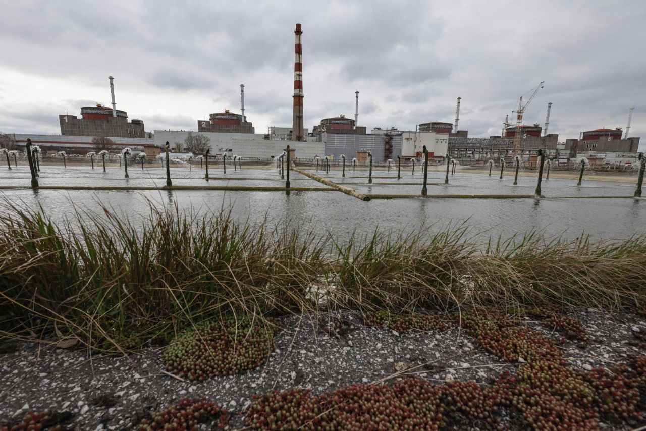 Planta nuclear de Zaporiyia. Foto: EFE.