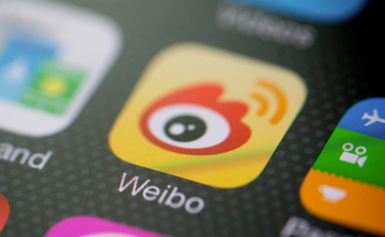 La red social Weibo en China. Foto: X.