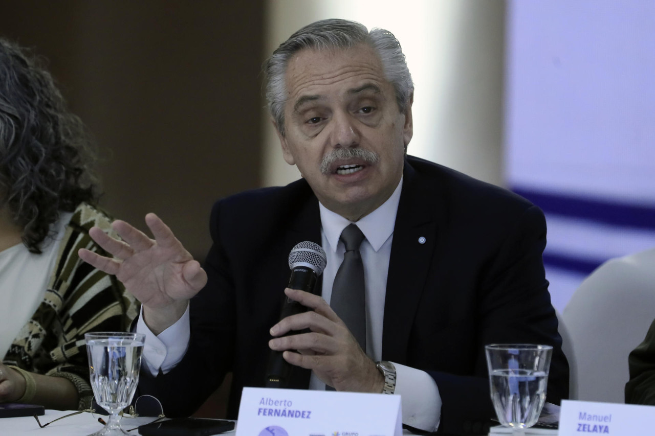 Alberto Fernández, expresidente de la Nación. Foto: EFE.