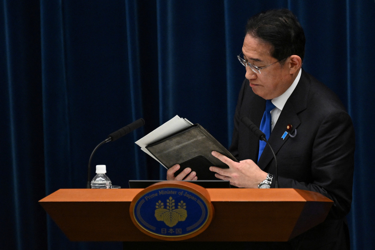 Fumio Kishida, primer ministro japonés. Foto: Reuters.