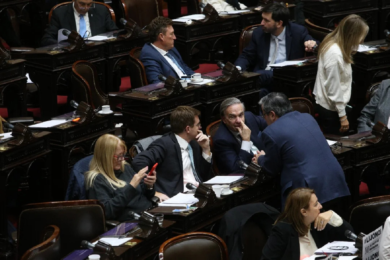 Sesión Diputados. Foto: NA