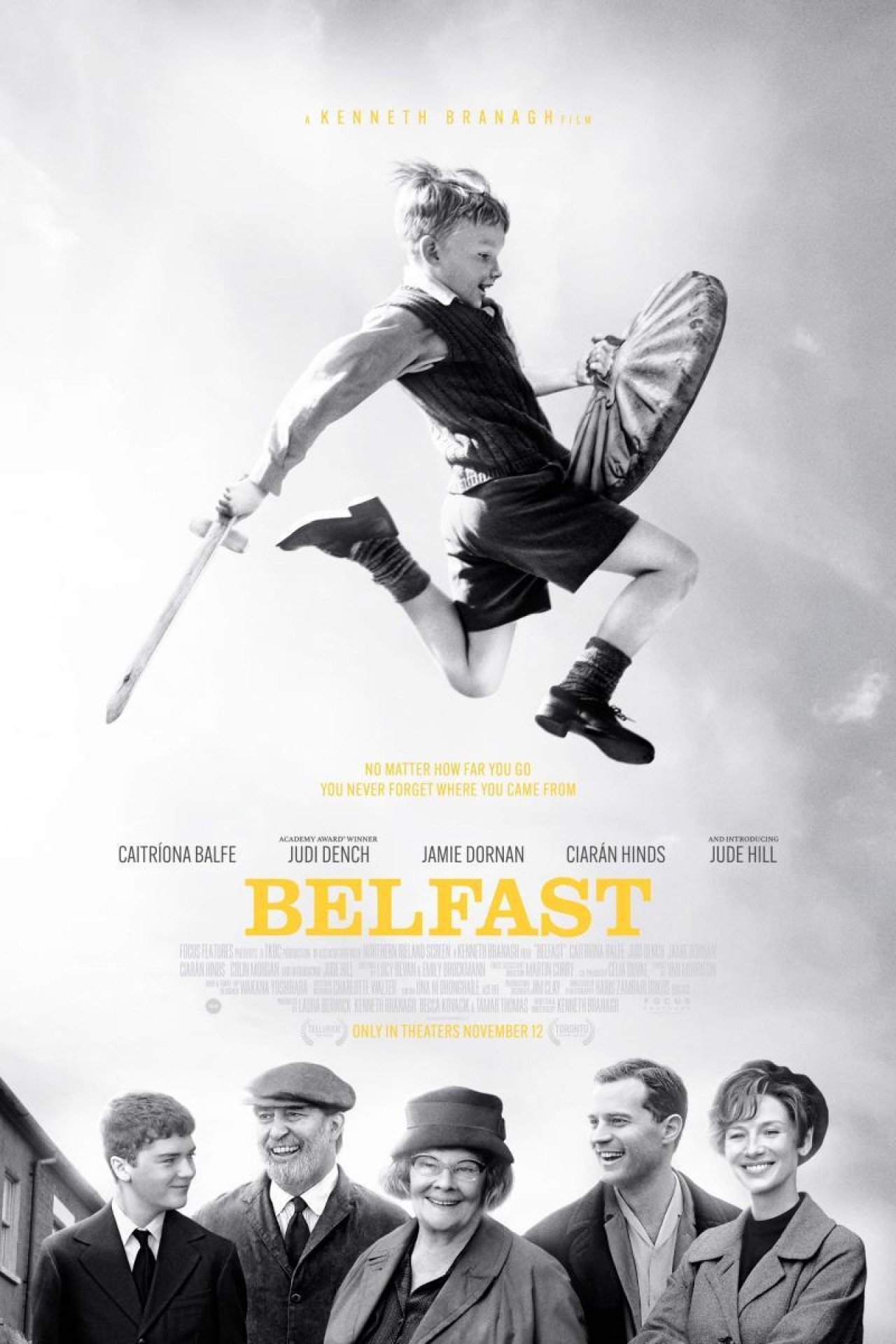 Película "Belfast". Foto: Archivo.