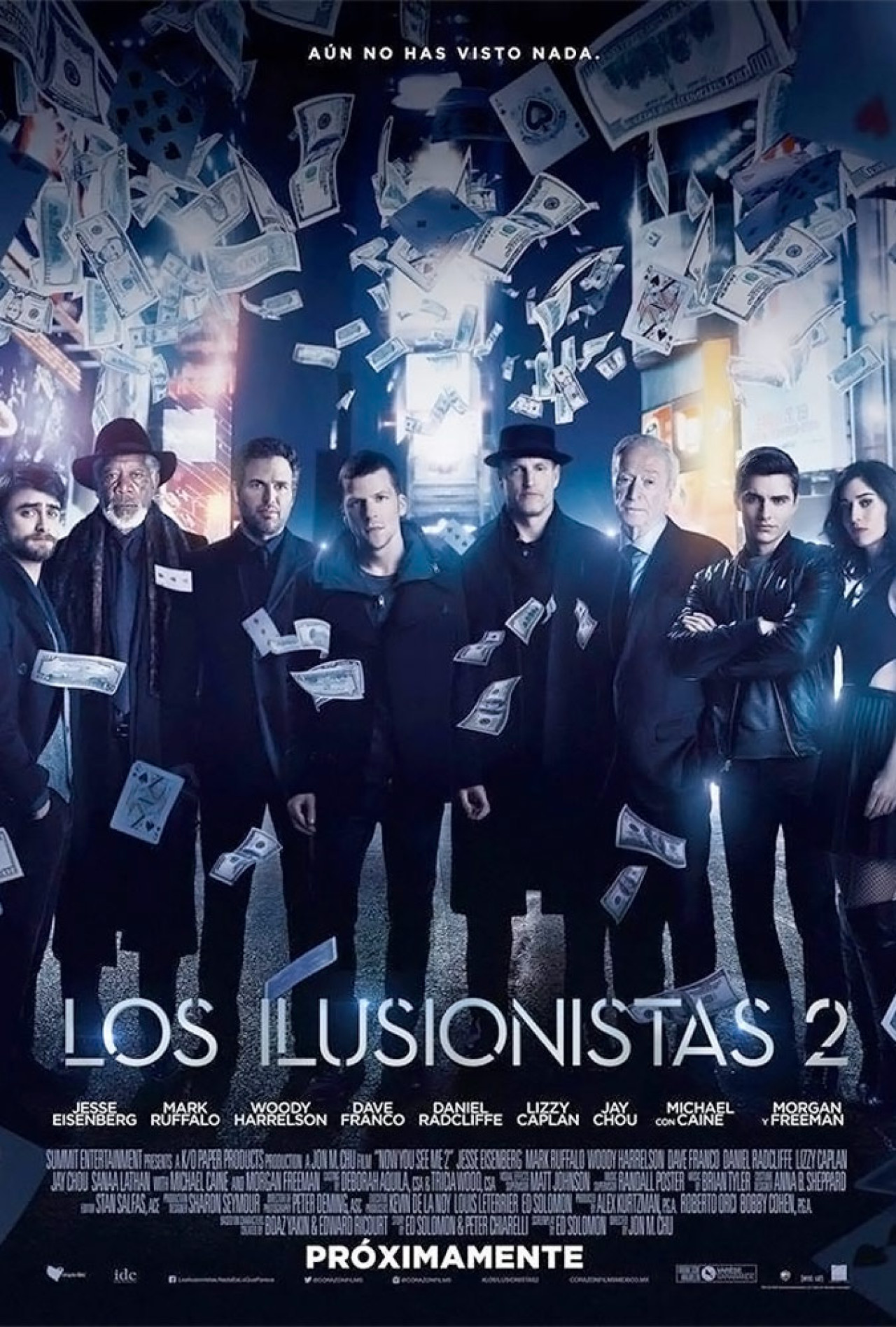 Película "Los Ilusionistas 2". Foto: Archivo.