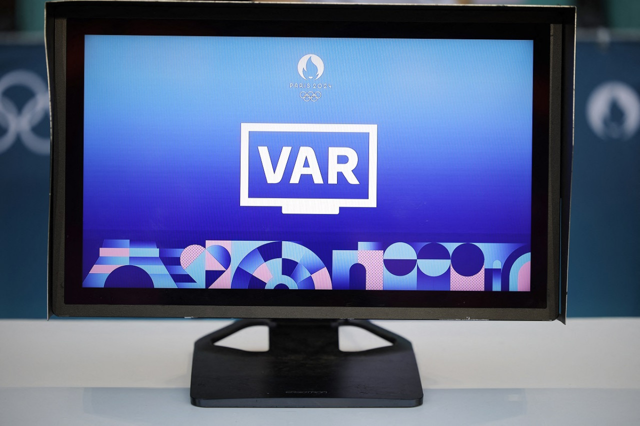 VAR; París 2024. Foto: Reuters.