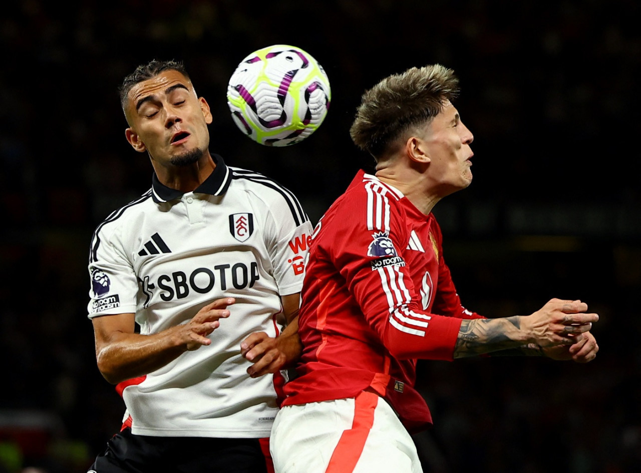 Manchester United vs Fulham, Premier League. Foto: Reuters