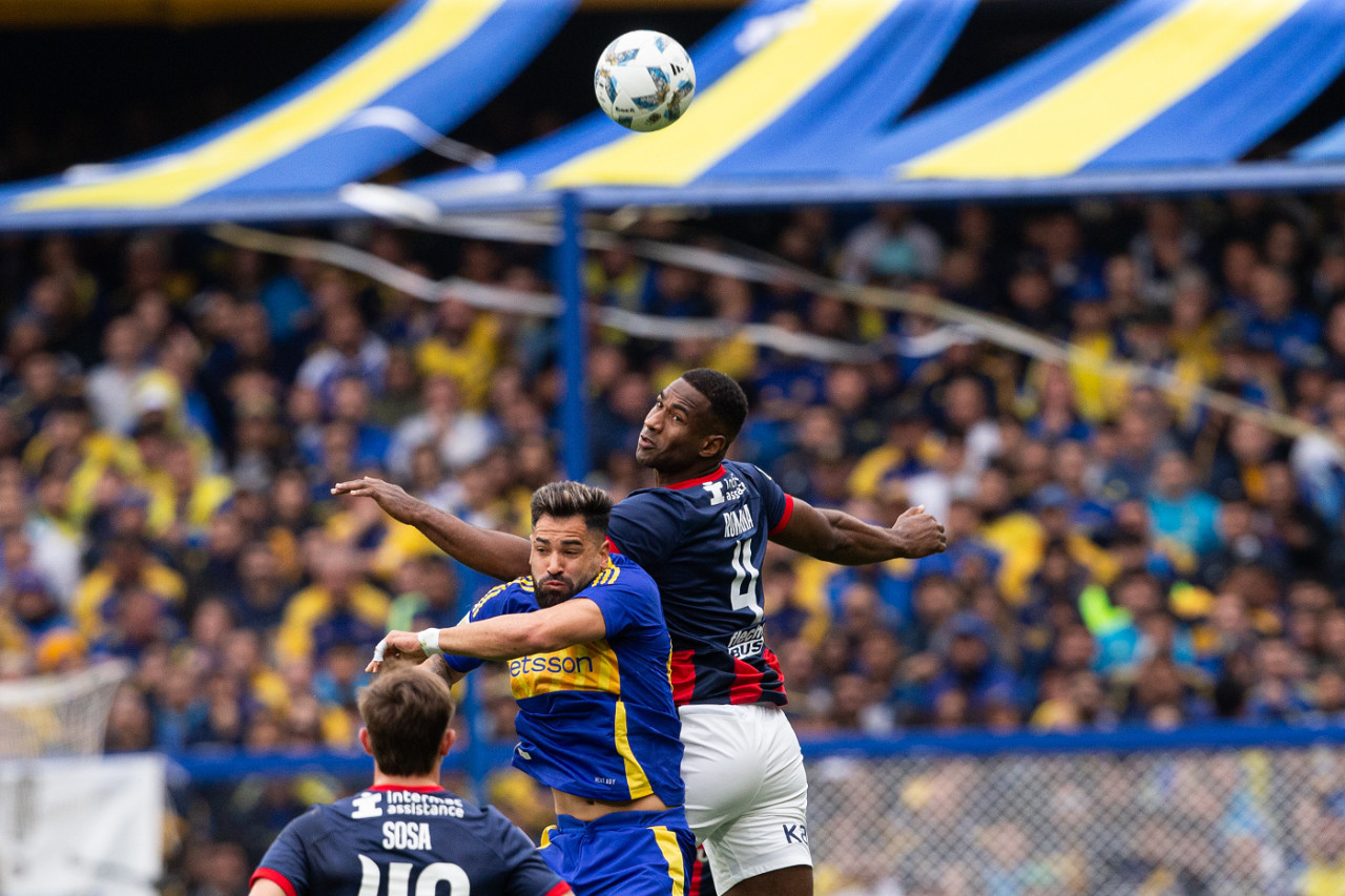 Boca vs San Lorenzo. Foto: X @SanLorenzo