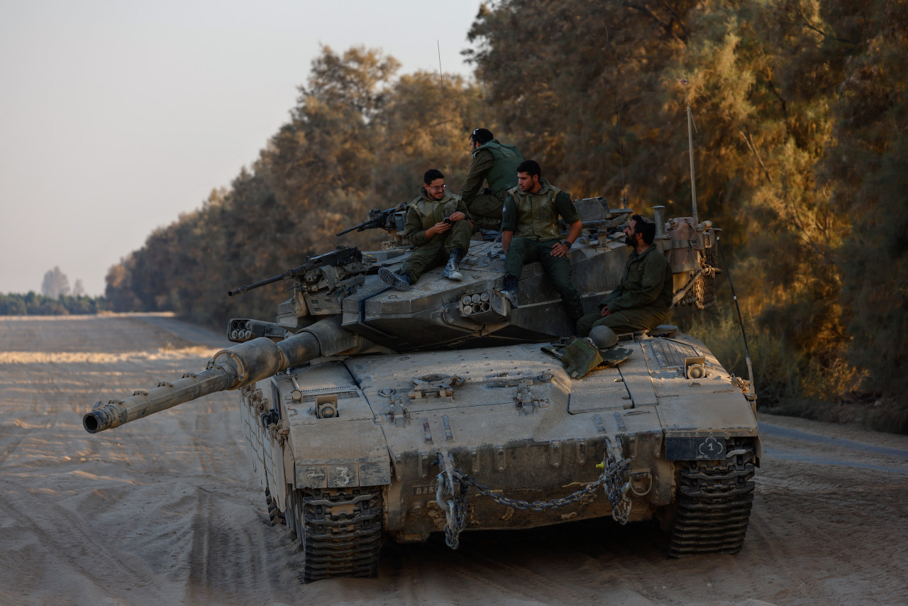 Soldados israelíes en Gaza. Foto: Reuters