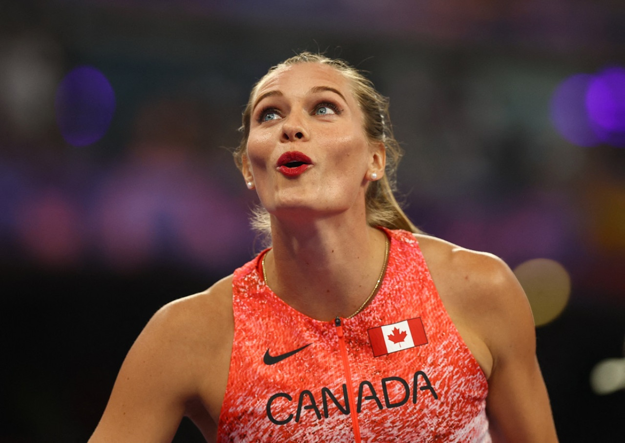 Alysha Newman en París 2024. Foto: Reuters.