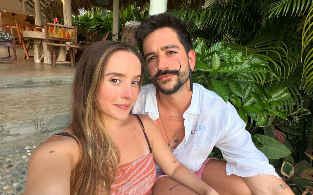 Evaluna Montaner y Camilo. Foto: Instagram.