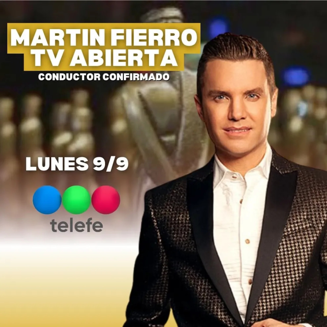 Martín Fierro de TV abierta. Foto: Telefe.