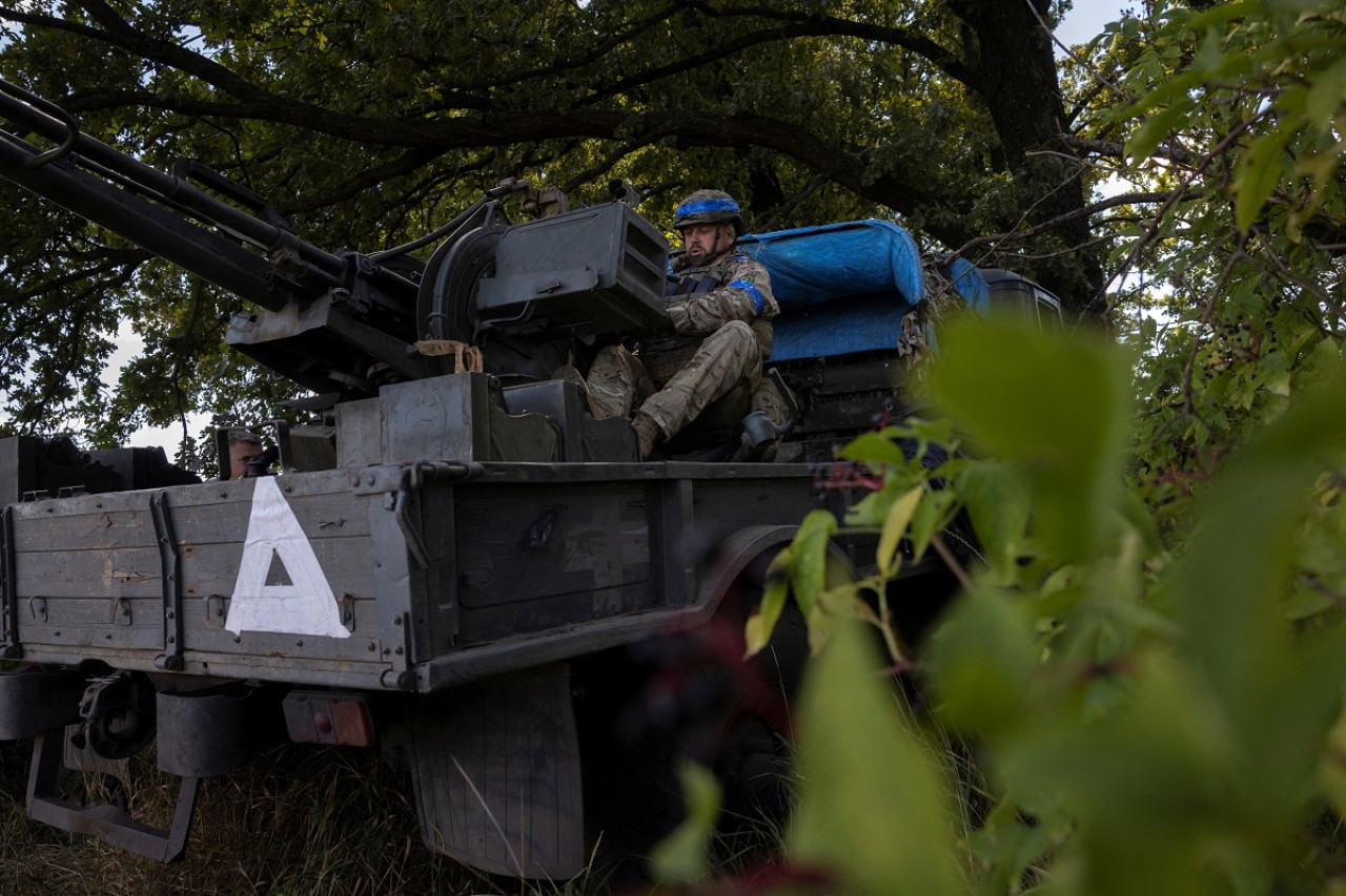 Soldados de Ucrania en Kursk. Foto: Reuters.