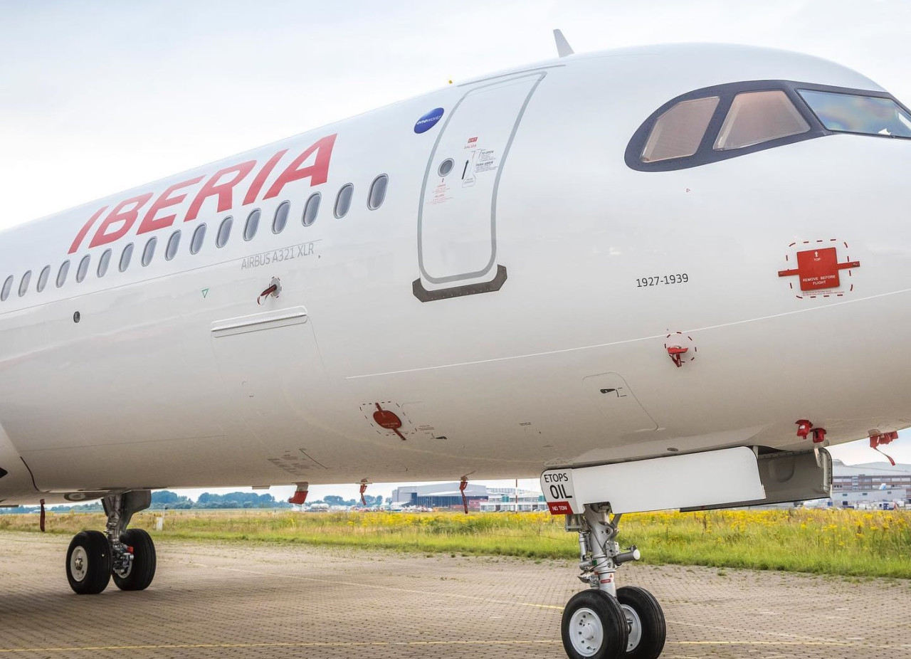 Aerolínea Iberia. Foto: Instagram @iberia