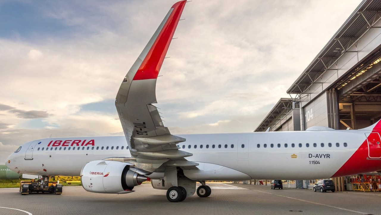 Aerolínea Iberia. Foto: Instagram @iberia