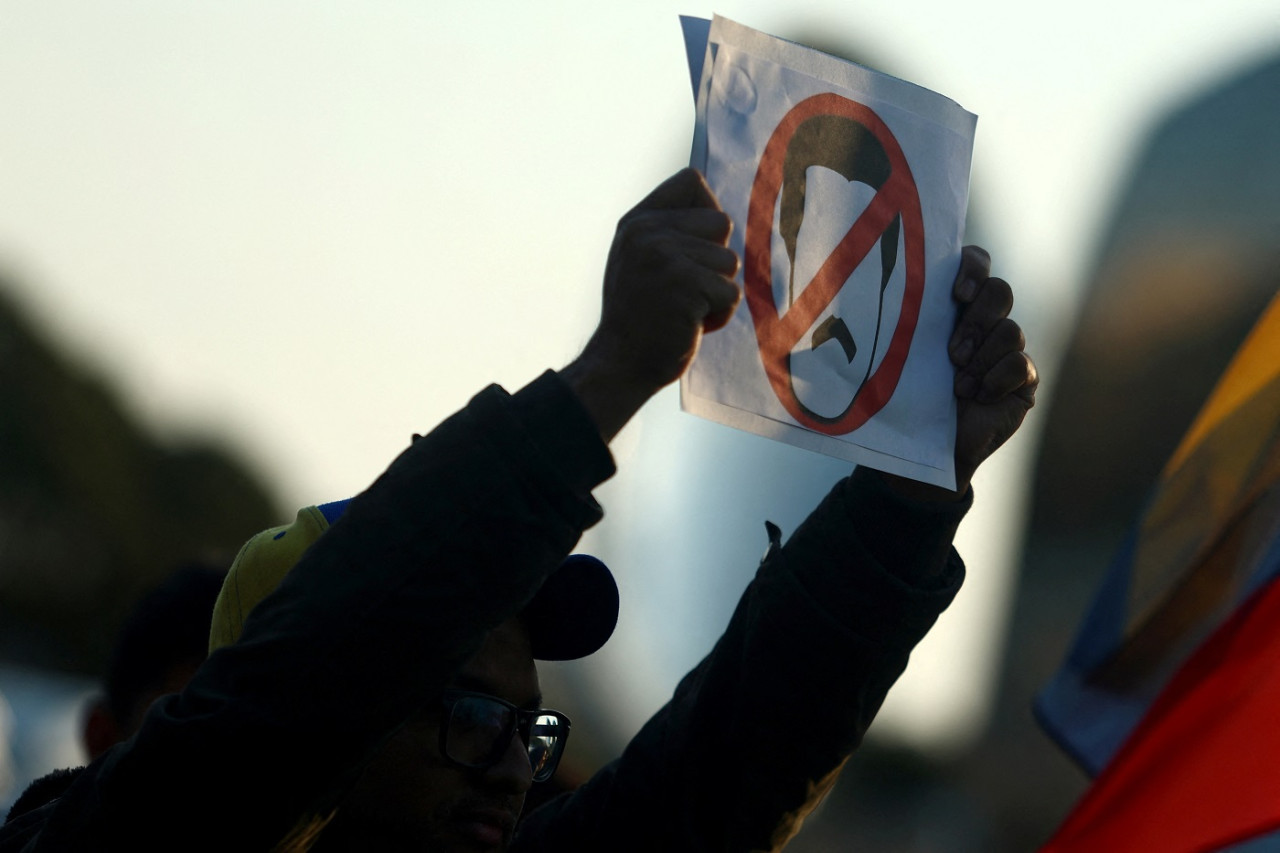 Protestas contra Nicolás Maduro en Venezuela. Foto: Reuters