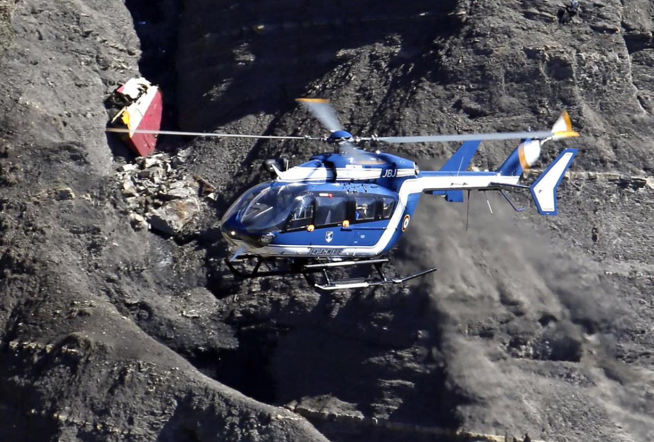 Accidente del avión Airbus A320-211 de la aerolínea Germanwings. Foto: Reuters