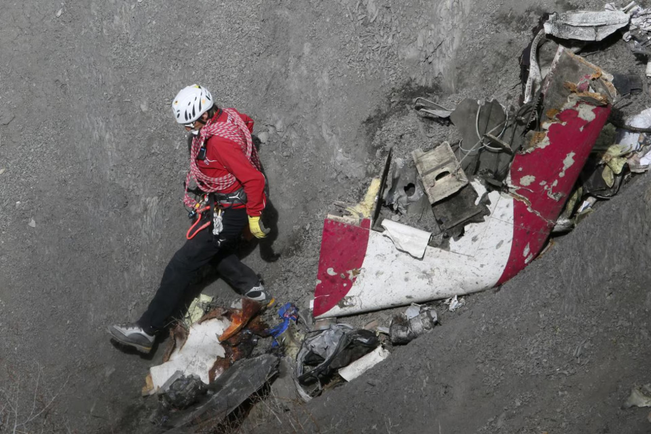 Accidente del avión Airbus A320-211 de la aerolínea Germanwings. Foto: Reuters